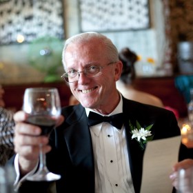 Dad at my wedding