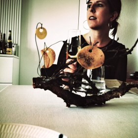 Laura at Dill Restaurant, opening bite